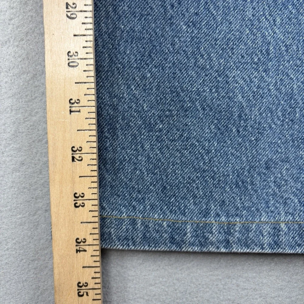 Vintage 1998 Levi's 540 Orange Tab Relaxed Jeans 44x36 (Fits 44x34)